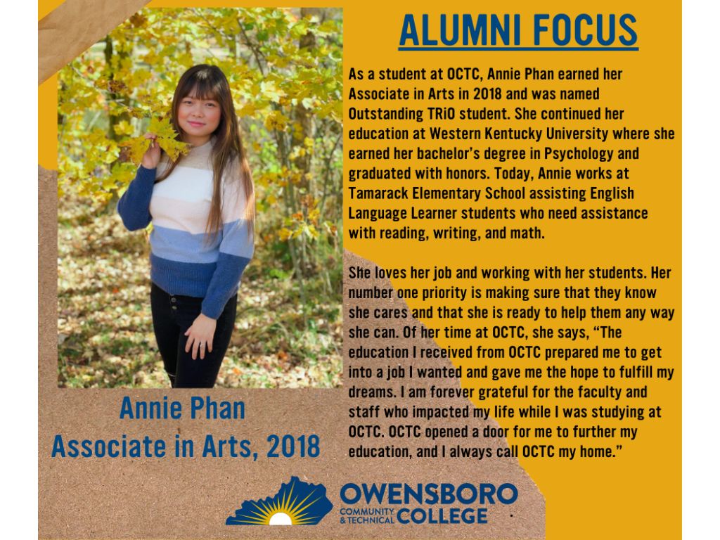 Annie Phan - Alumni Focus