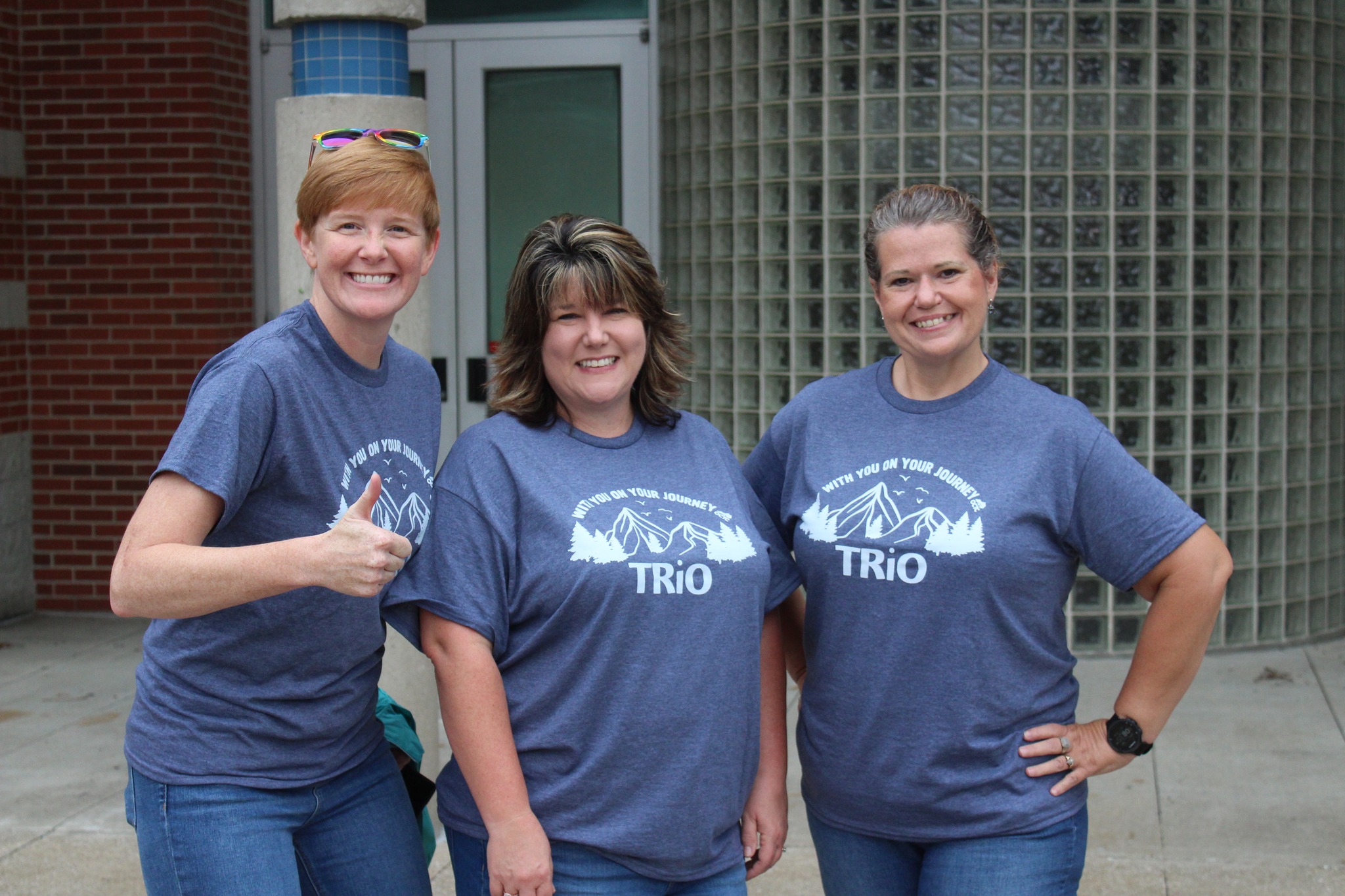 The ladies of TRiO: Mary Bruner, Beck Hodskins, and Lindsey Greer
