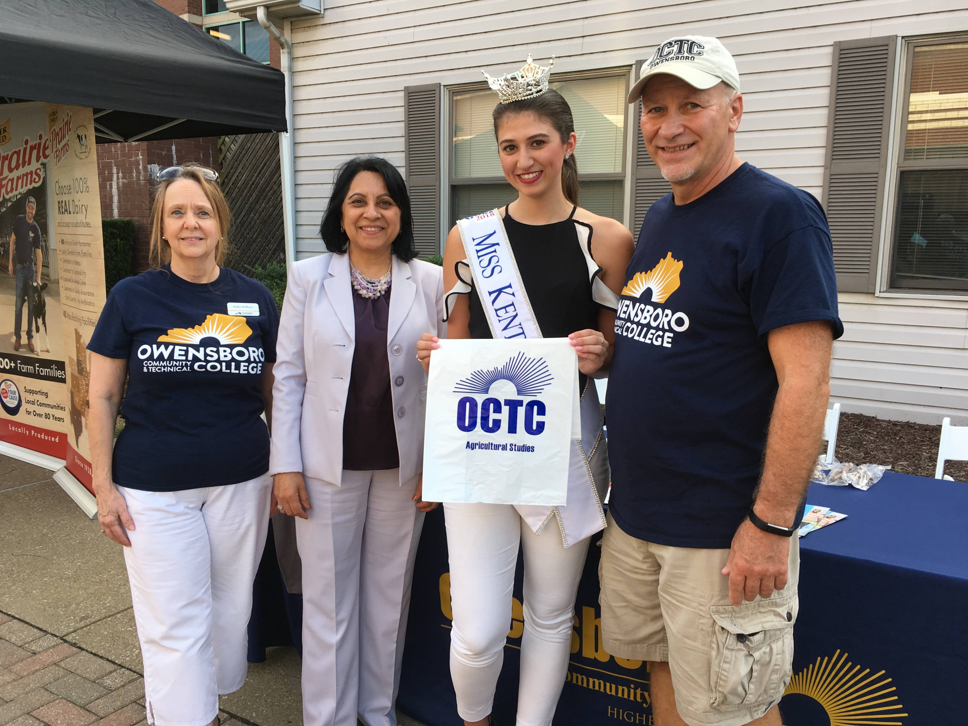 Miss KY with OCTC employees